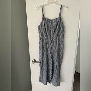 NWT Old Navy pin stripe jumpsuit, size L